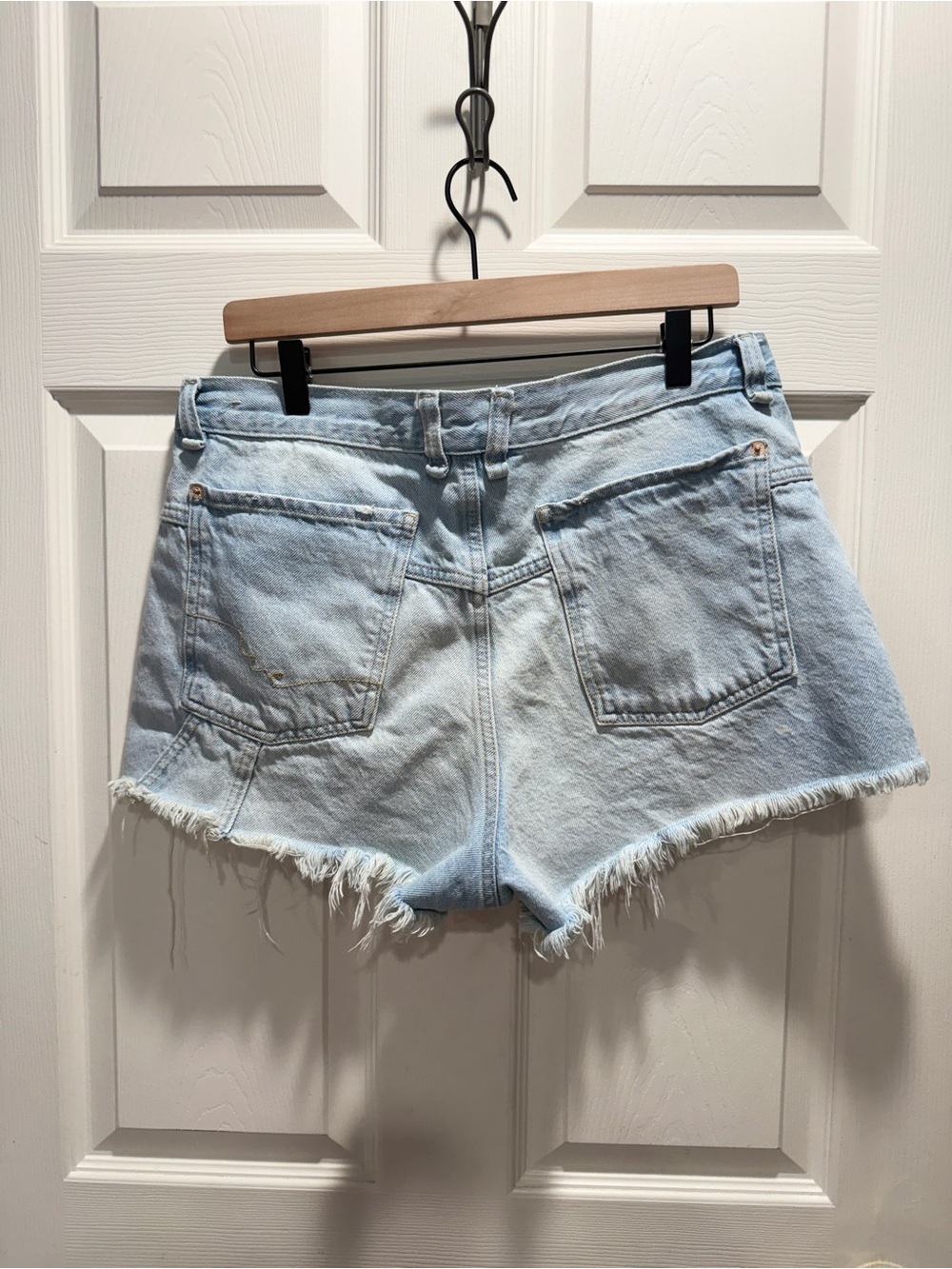 Free People We The Free Now or Never Denim Shorts-Size 30-Color: Well Worn - Picture 6 of 10